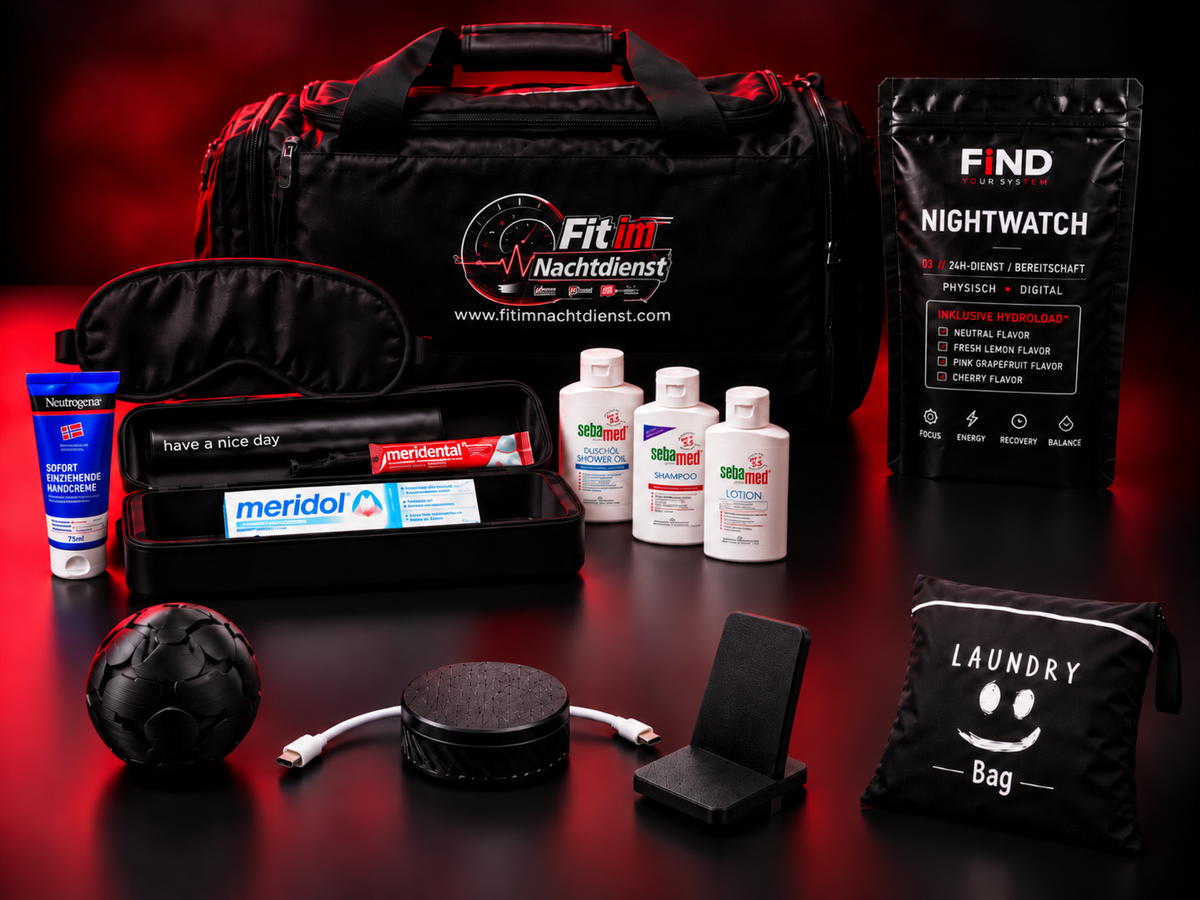 FiND NightWatch – aktuelle Diensttasche mit komplettem Lieferumfang