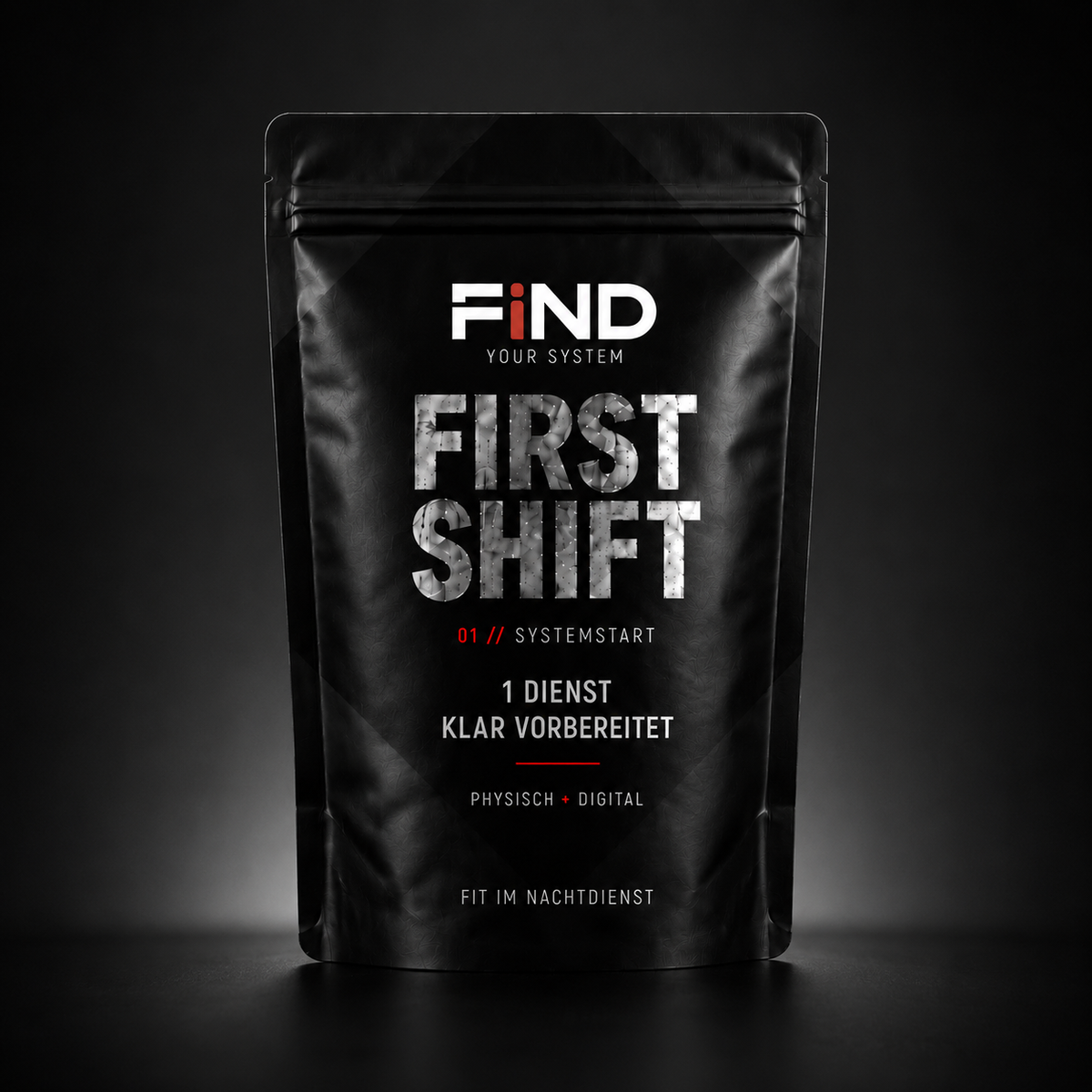 FiND First Shift – Produktansicht der vorbereiteten Dienst-Unit