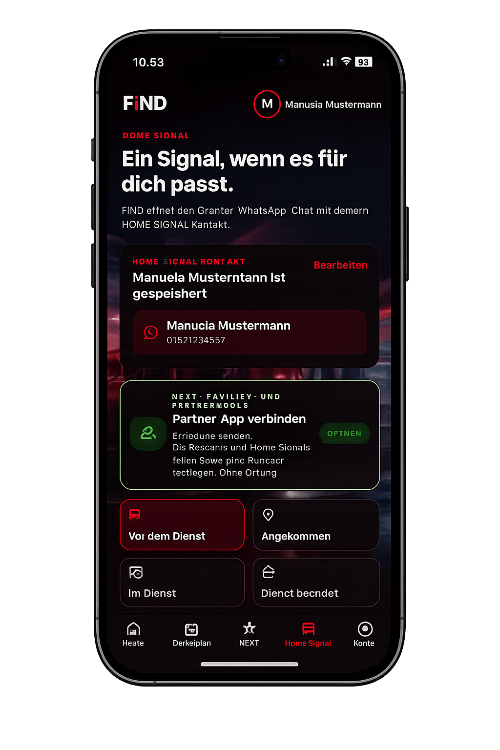 FiND App Zusatzansicht 1
