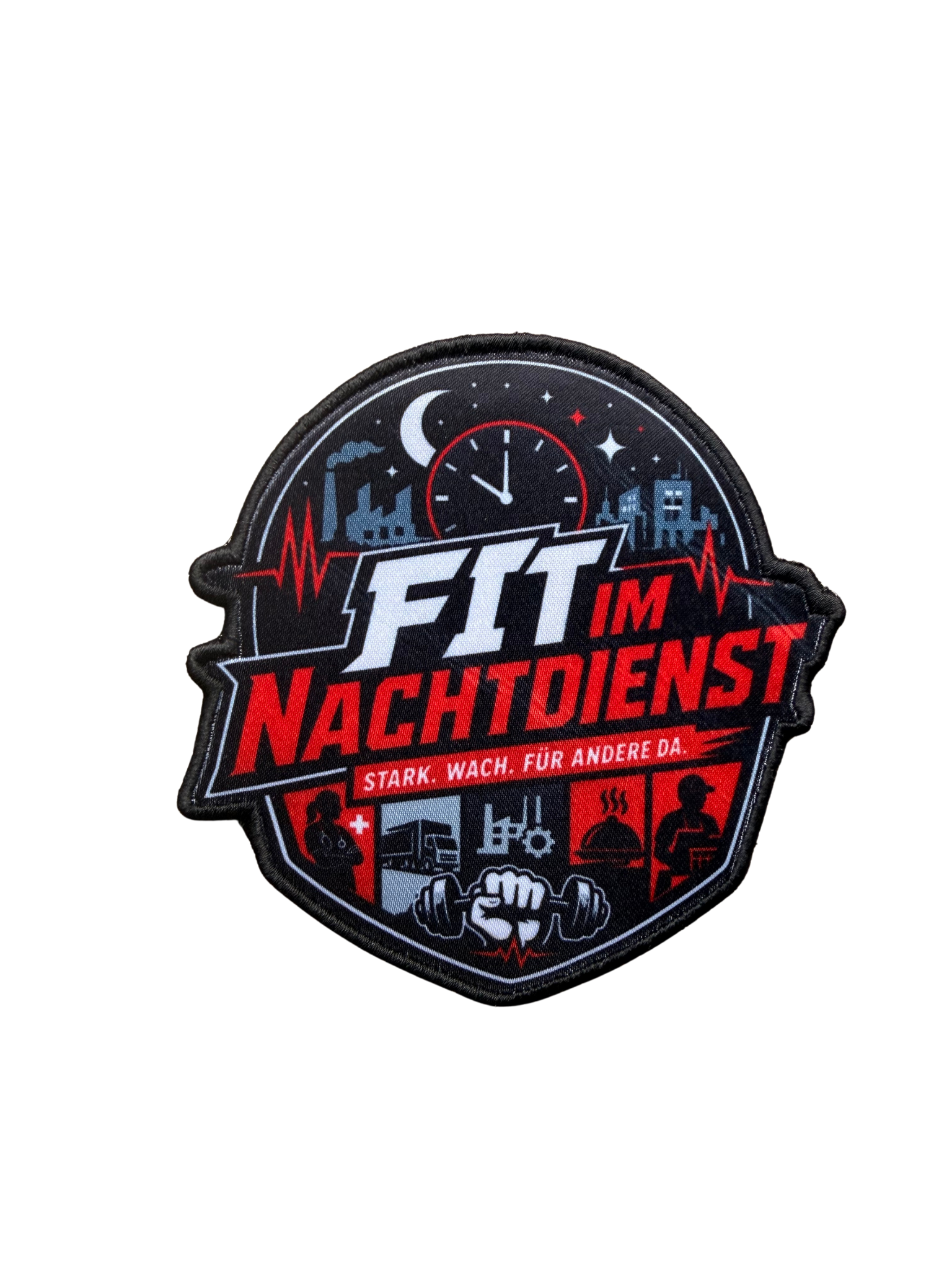 FiND Klettpatch – FIT IM NACHTDIENST